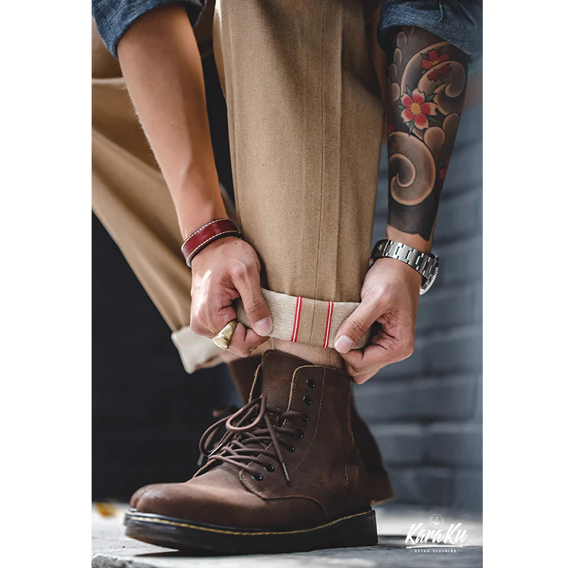 「秋Special」Yellowstone Park赤耳ストレート生デニムパンツ - Image 8