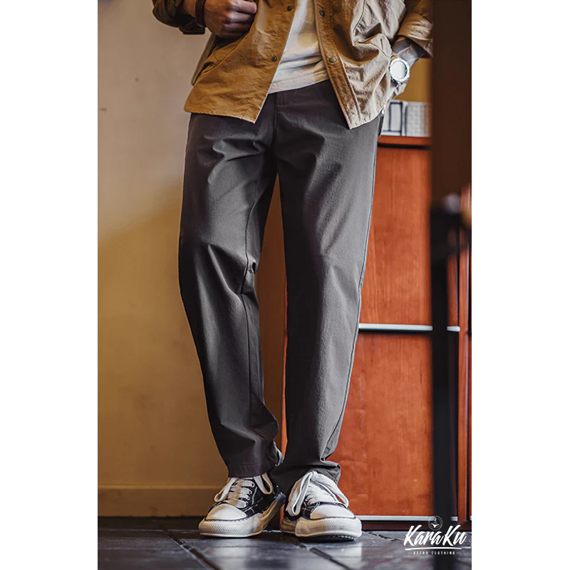 Cleanfit　ノンアイロンドレープストレッチパンツ - Image 8