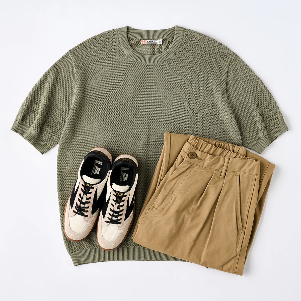 ヘビーウェイト　パイナップルパイルニットTee - Image 17