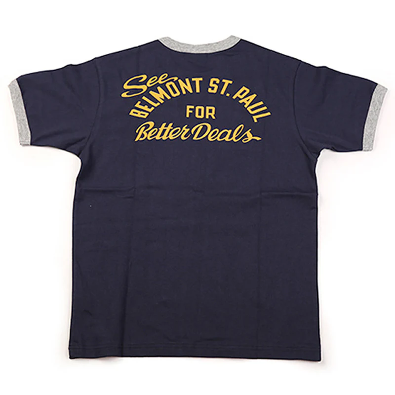 265ヘビーウェイト　バイクプリントリンガーTee - Image 5