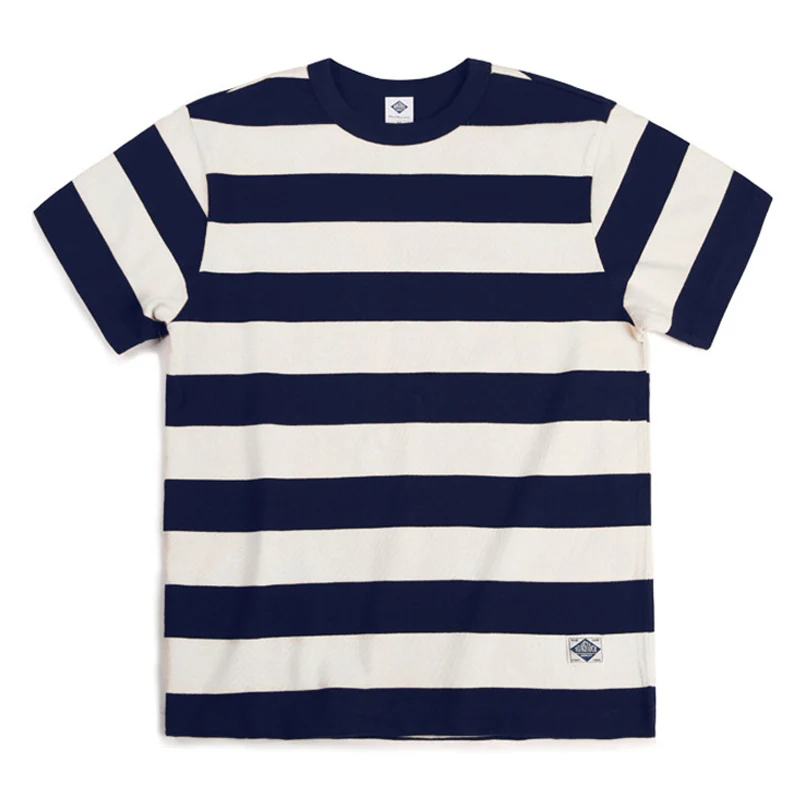 多色展開 ヘビーウエイトプリズナーボーダーTシャツ
