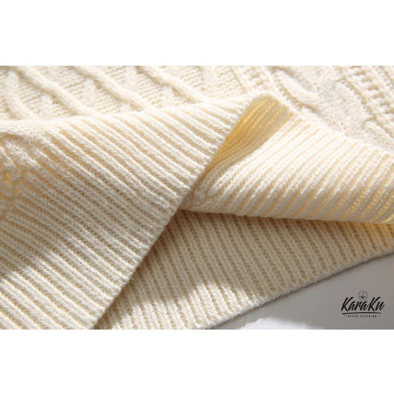 ツイストラウンドネックセーター - Image 10