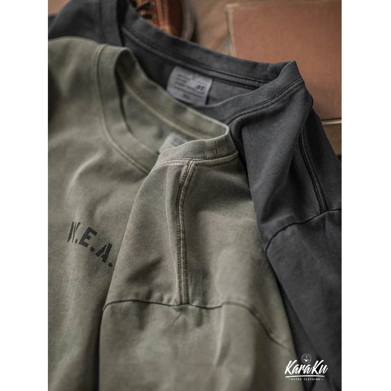 エンザイムウォッシュド ヴィンテージコットンTee - Image 4