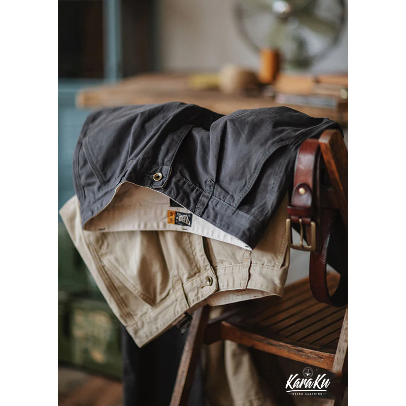 無地3色　コットンチノパン - Image 5