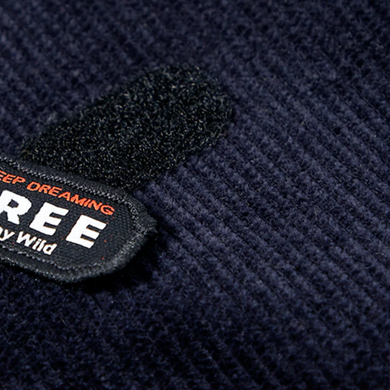 ベルクロ式パッチ付き レター刺繍入りコーデュロイジャケット - Image 11