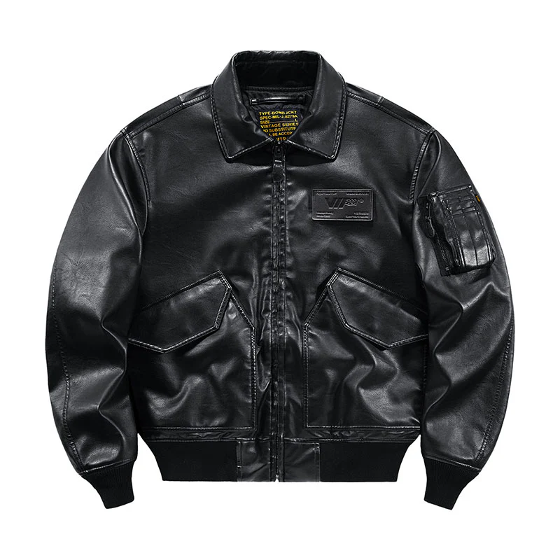 (CWU-45/P)MA-2レザーフライトジャケット