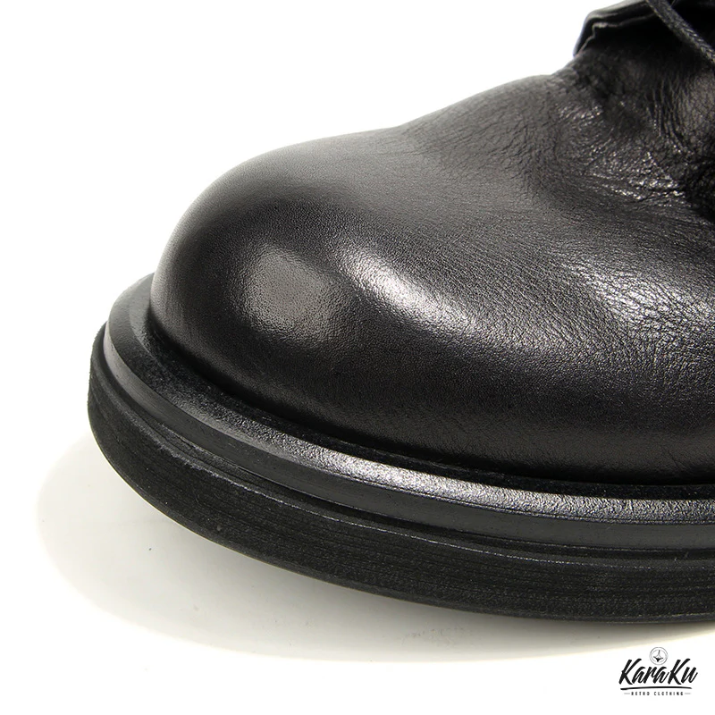 Business&Casual　カラーラビング加工本革ダービーシューズ - Image 11