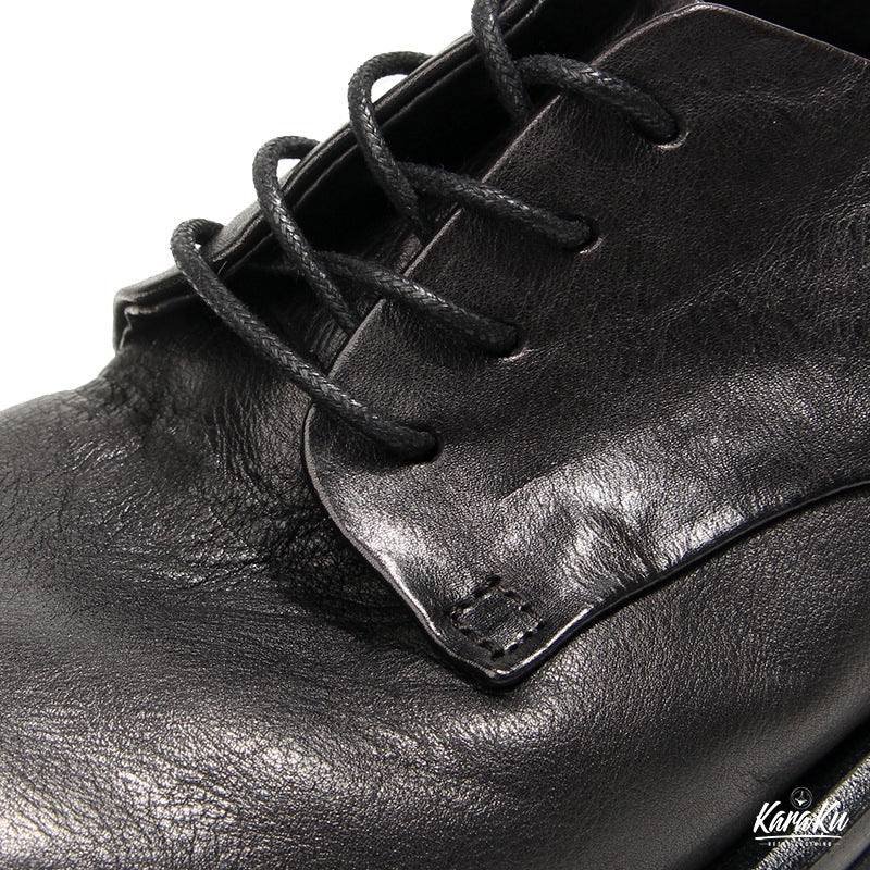 Business&Casual　カラーラビング加工本革ダービーシューズ - Image 13