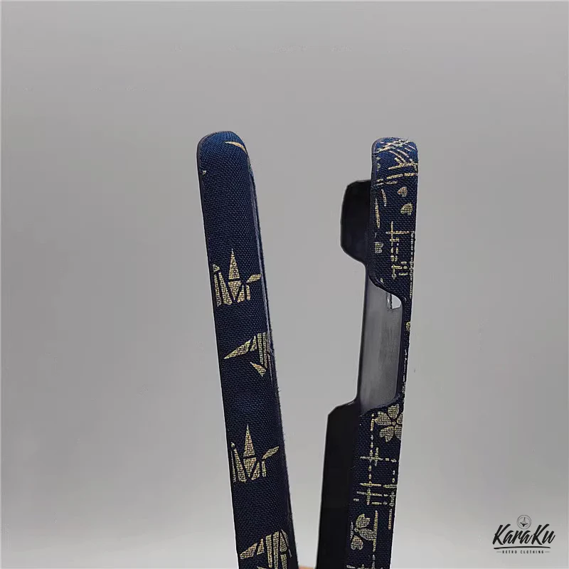 「職人手作り」藍染古布スマホケース - Image 3