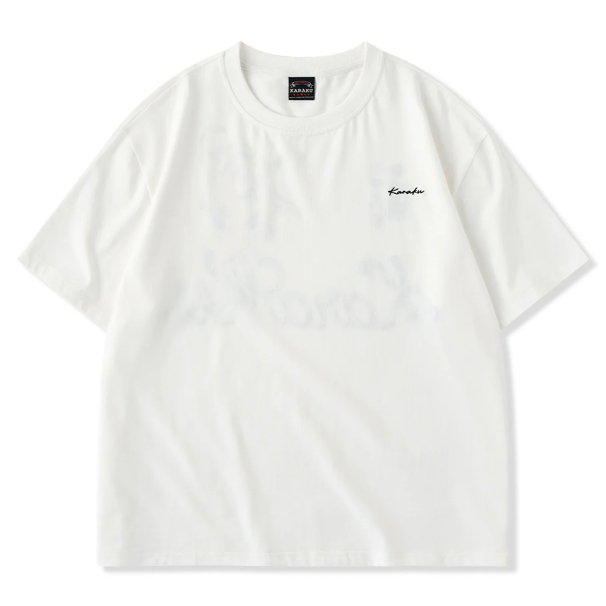 KARAKU×Koma 「異形百物語」踊る化け猫プリント&刺繡入りコットンTee - Image 2