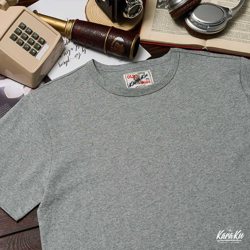 無地3色コットン100%Tシャツ - Image 6